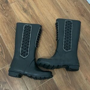Bcbg Rubber Studded Rain Boots Snow Boots